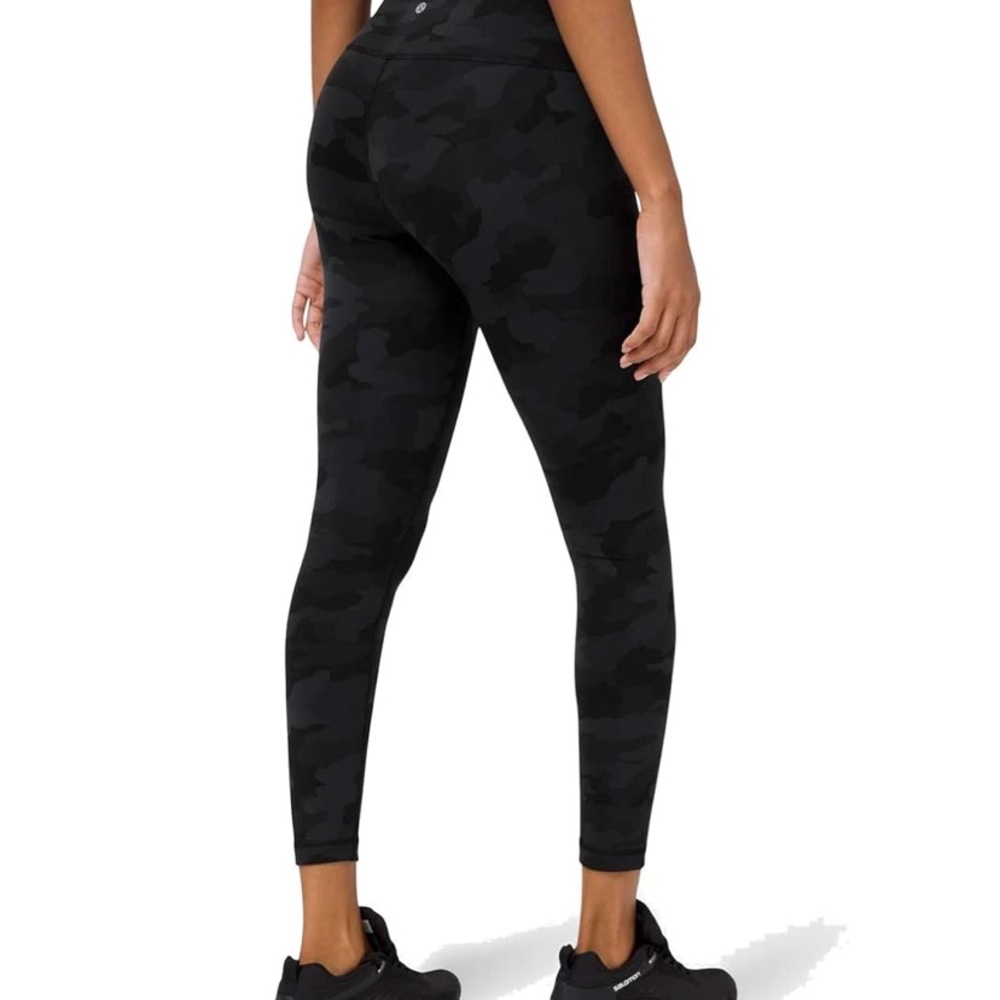lululemon athletica Black Camouflage Leggings